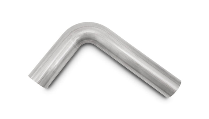 Vibrant 90 Degree Mandrel Bend 1.75in OD x 2in CLR 304 Stainless Steel Tubing - Bull Strap