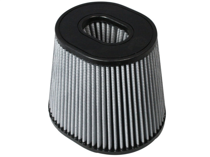 aFe MagnumFLOW Air Filter ProDry S 4in F 9in x 7.5in B (INV) 6.75in x 5.5in T (INV) x 7.5in H - Bull Strap