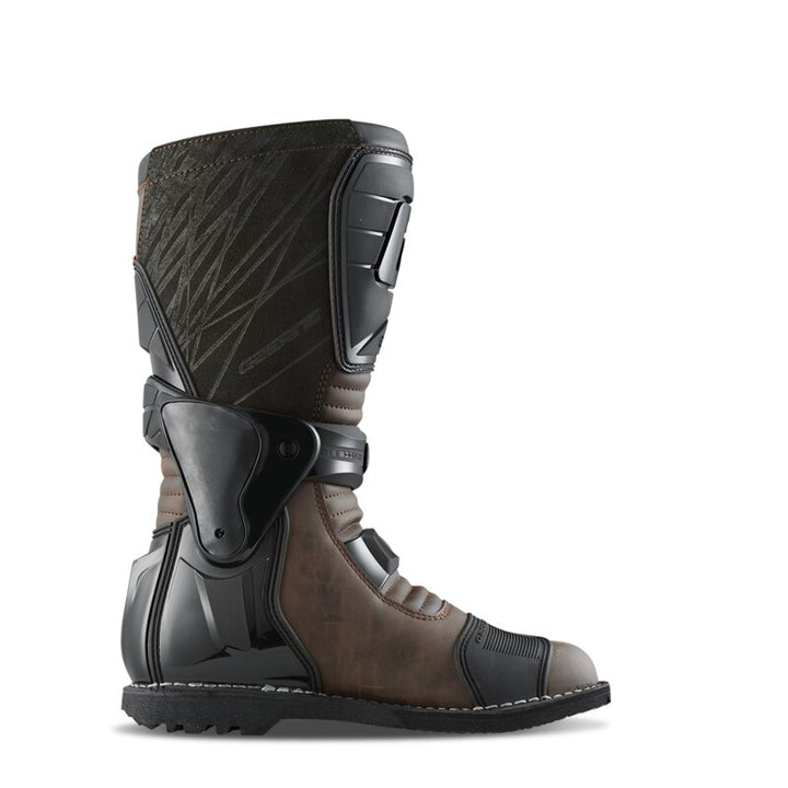 Gaerne G.Dakar Aquatech Boot Brown Size - 10 - Bull Strap
