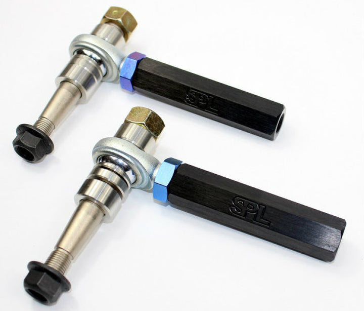 SPL Parts 2013+ Subaru BRZ/Toyota 86 Front Tie Rod Ends (Bumpsteer Adjustable) - Bull Strap
