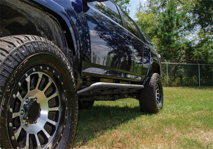 N-Fab Trail Slider Steps 10-20 Toyota 4Runner (Excl. 10-19 Limited / 10-13 SR5) - Textured Black - Bull Strap