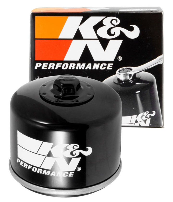 K&N Oil Filter for 2005-2014 BMW K1200 GT/R/RS/S/ K1300 GT/R/S/ R1200 GS/R/RT S1000RR - Bull Strap