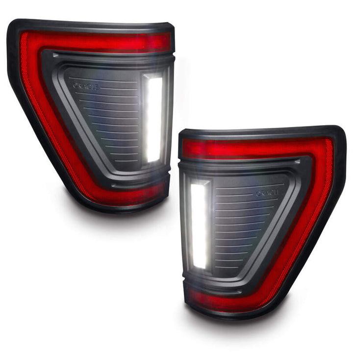 Oracle Lighting 21-24 Ford F-150 Flush Style LED Tail Lights - Bull Strap