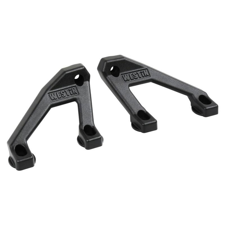 Westin 18-20 Jeep Wrangler / 2020 Gladiator LED Cowl Mount - Textured Black - Bull Strap