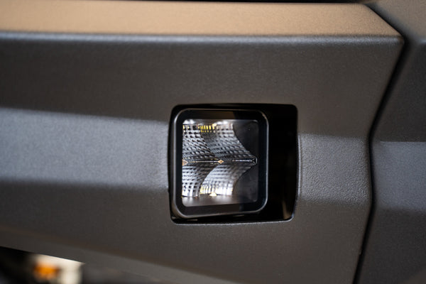 DV8 Offroad 3in Cube LED Light 40W Pod Light 5W LED - Bull Strap