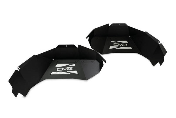 DV8 Offroad 21-22 Ford Bronco Rear Inner Fender Liners - Bull Strap