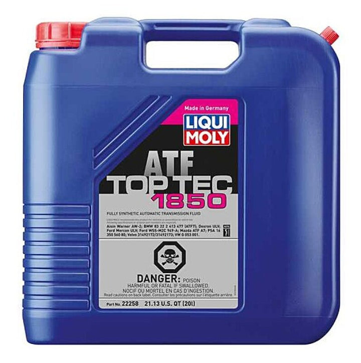 LIQUI MOLY 20L Top Tec ATF 1850 - Bull Strap