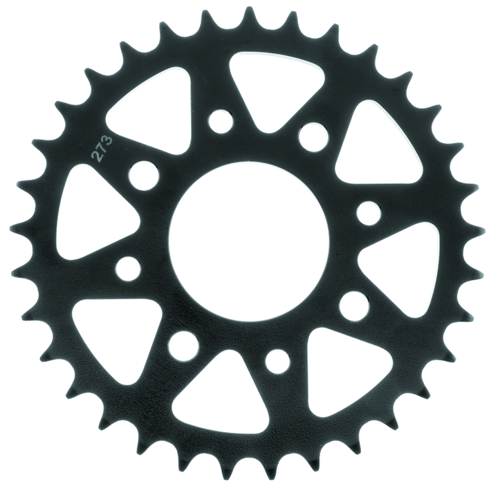 BikeMaster Honda Rear Steel Sprocket 520 33T - Black - Bull Strap