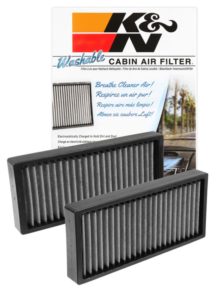 K&N 04-15 Nissan Titan 5.6L V8 F/I Cabin Air Filter - Bull Strap