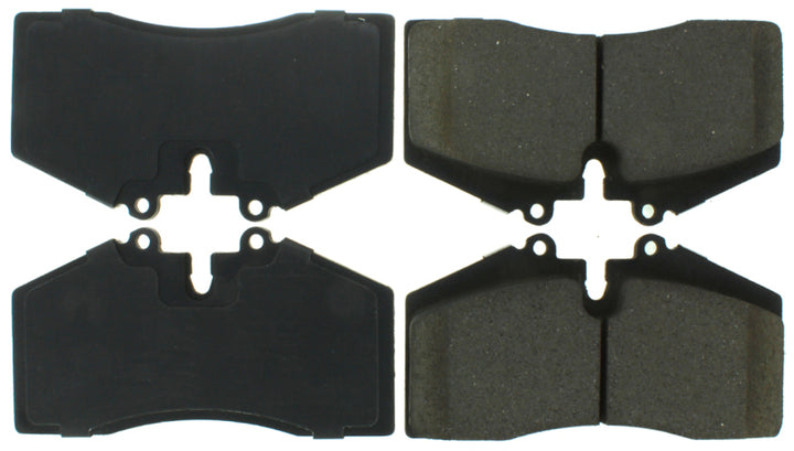 StopTech Performance ST-40 4 Piston Front Caliper Brake Pads - Bull Strap