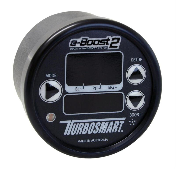 Turbosmart eBoost2 60mm Electronic Boost Controller - Black - Bull Strap
