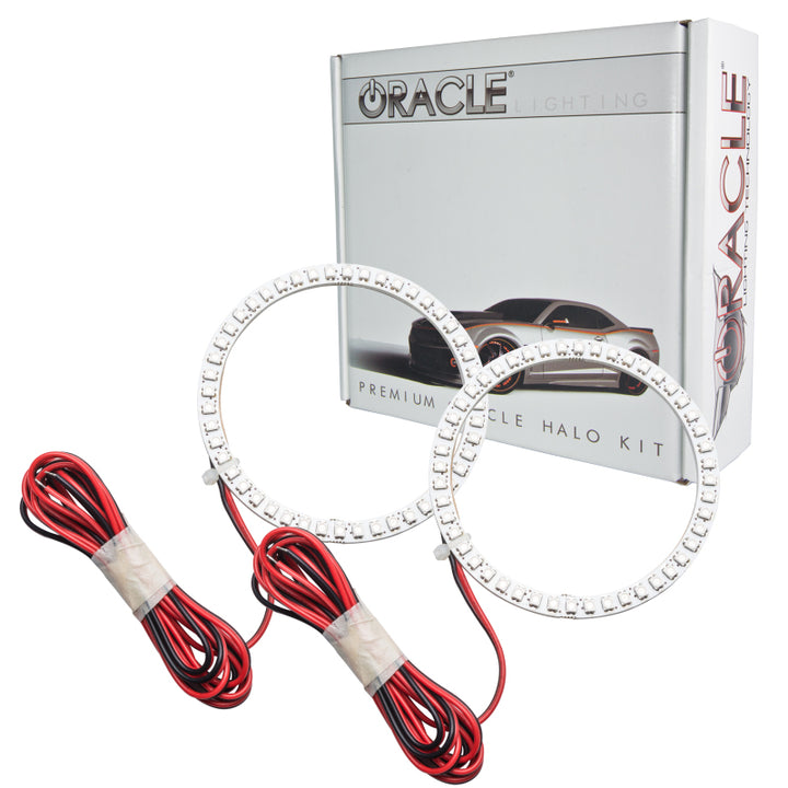 Oracle 07-17 Jeep Wrangler LED Fog Halo Kit - Amber - Bull Strap