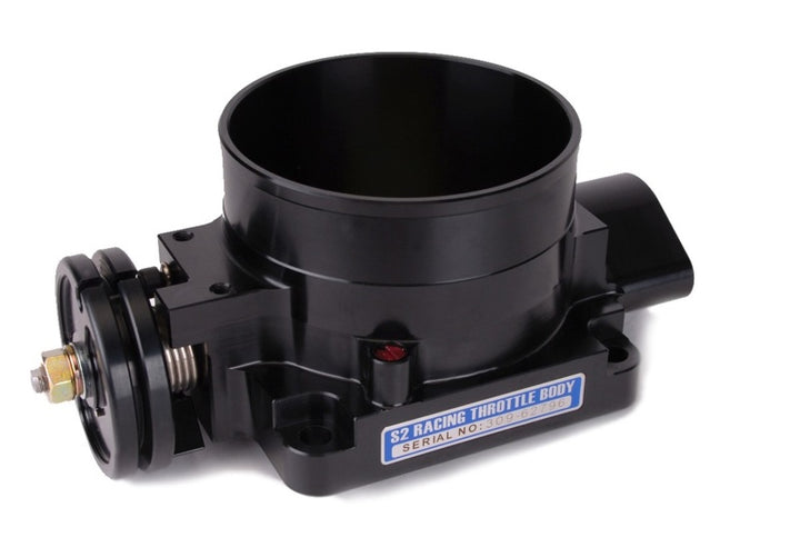 Skunk2 Pro Series 90mm Billet Throttle Body -  Black - Bull Strap