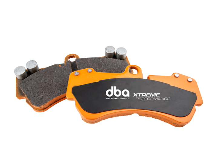 DBA 2018+ Kia Stinger V6 Twin Turbo XP Performance Front Brake Pads - Bull Strap