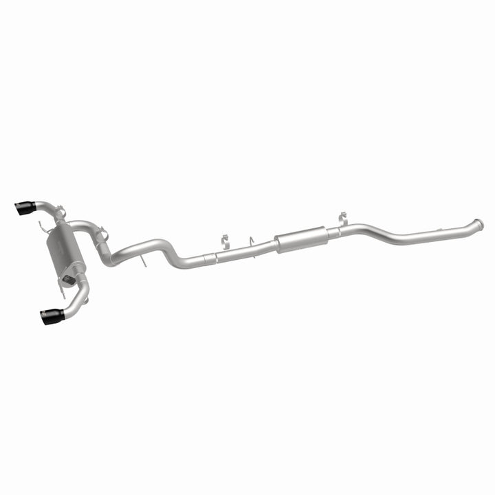 MagnaFlow 24-26 Ineos Grenadier Overland Series Black Chrome Cat-Back Performance Exhaust System - Bull Strap