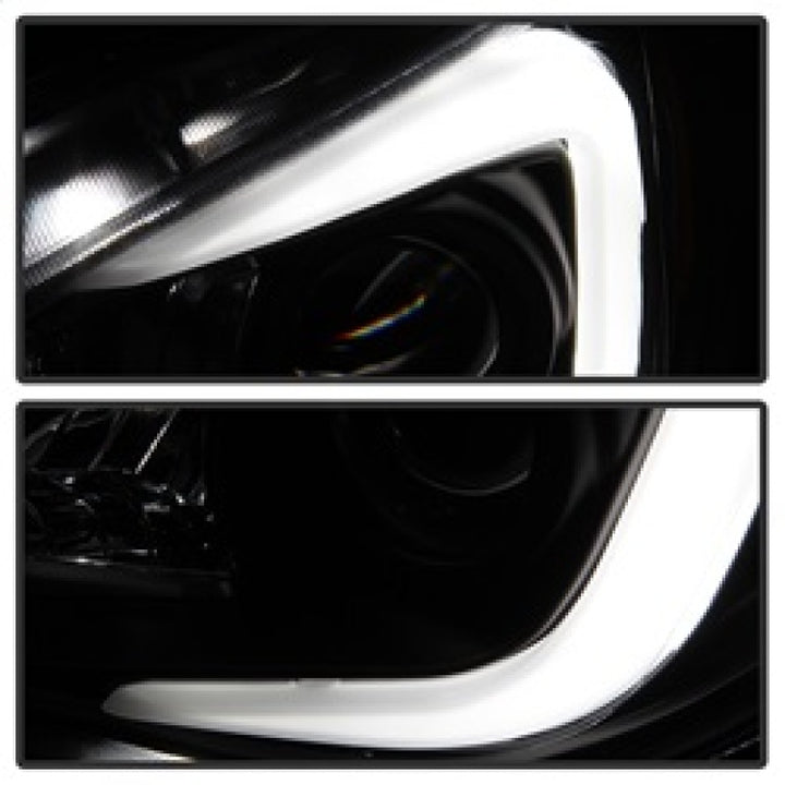 Spyder Subaru WRX 06-07 Projector Headlights - HID Model Only - Black PRO-YD-SWRX06-HID-LBDRL-BK - Bull Strap