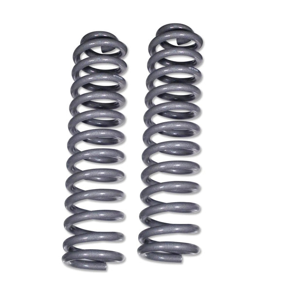 Tuff Country 07-18 Jeep Wrangler JK Front (4in Lift Over Stock Height) Coil Springs Pair - Bull Strap