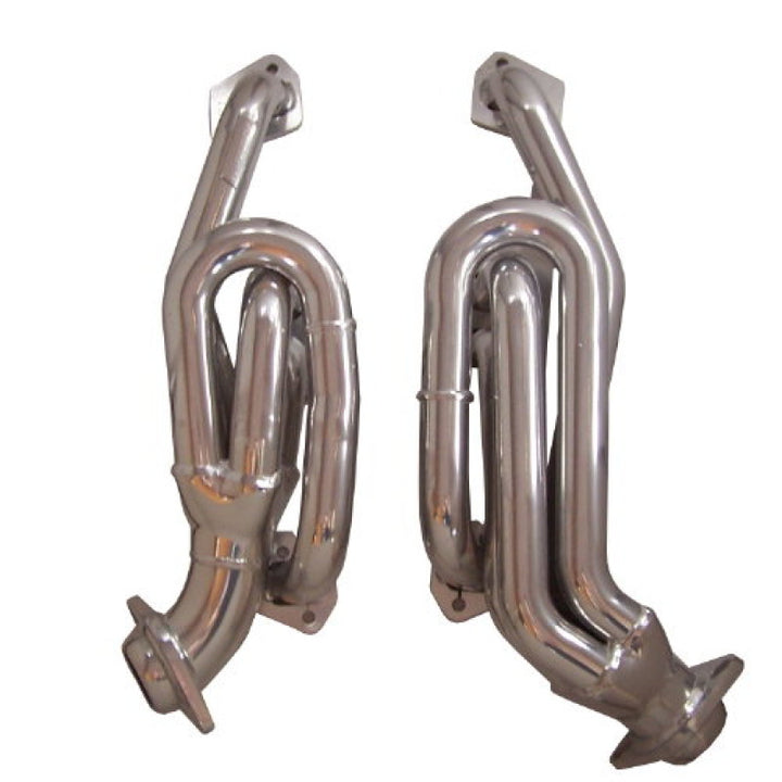 Gibson 98-03 Dodge Dakota R/T 5.9L 1-1/2in 16 Gauge Performance Header - Ceramic Coated - Bull Strap