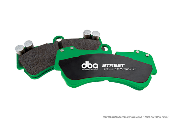 DBA 11-16 Toyota FJ Cruiser (GSJ15R) SP Performance Front Brake Pads - Bull Strap