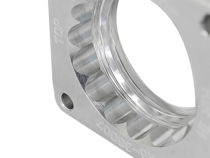aFe Silver Bullet Throttle Body Spacer 09-18 Nissan 370Z V6-3.7L (VQ37VHR) - Bull Strap