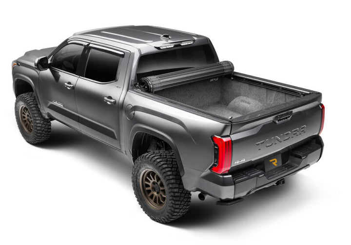 BAK 22-24 Toyota Tundra Revolver X4s 5.6ft Bed w/T-Slot Rails - Bull Strap