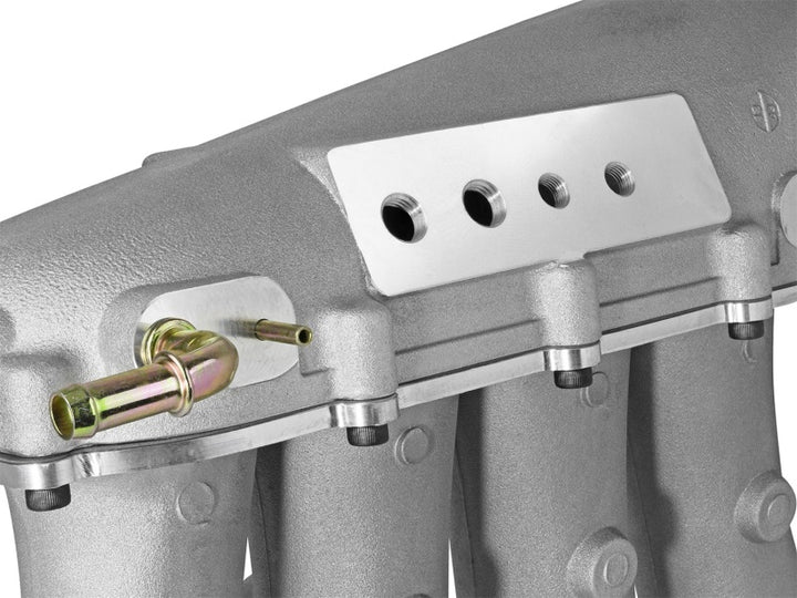 Skunk2 Ultra Series B Series VTEC Street Intake Manifold - Silver - Bull Strap