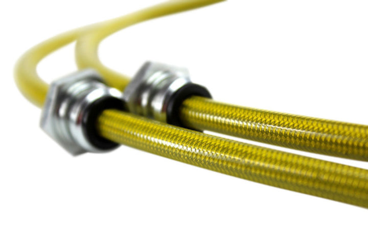 ISR Performance Stainless Steel Front Brake Lines - Nissan 240sx - 300zx Z32 Conversion - Bull Strap