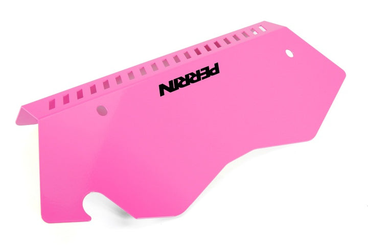 PERRIN 22-25 Subaru WRX Pulley Cover - Hyper Pink (TALL - For Use w/o PERRIN AOS) - Bull Strap