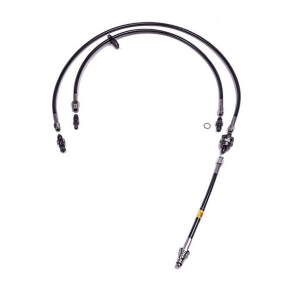 Chase Bays 99-06 BMW 3-Series E46 (w/GM LS Engine & TR6060) Clutch Line w/Tilton Control Valve - Bull Strap