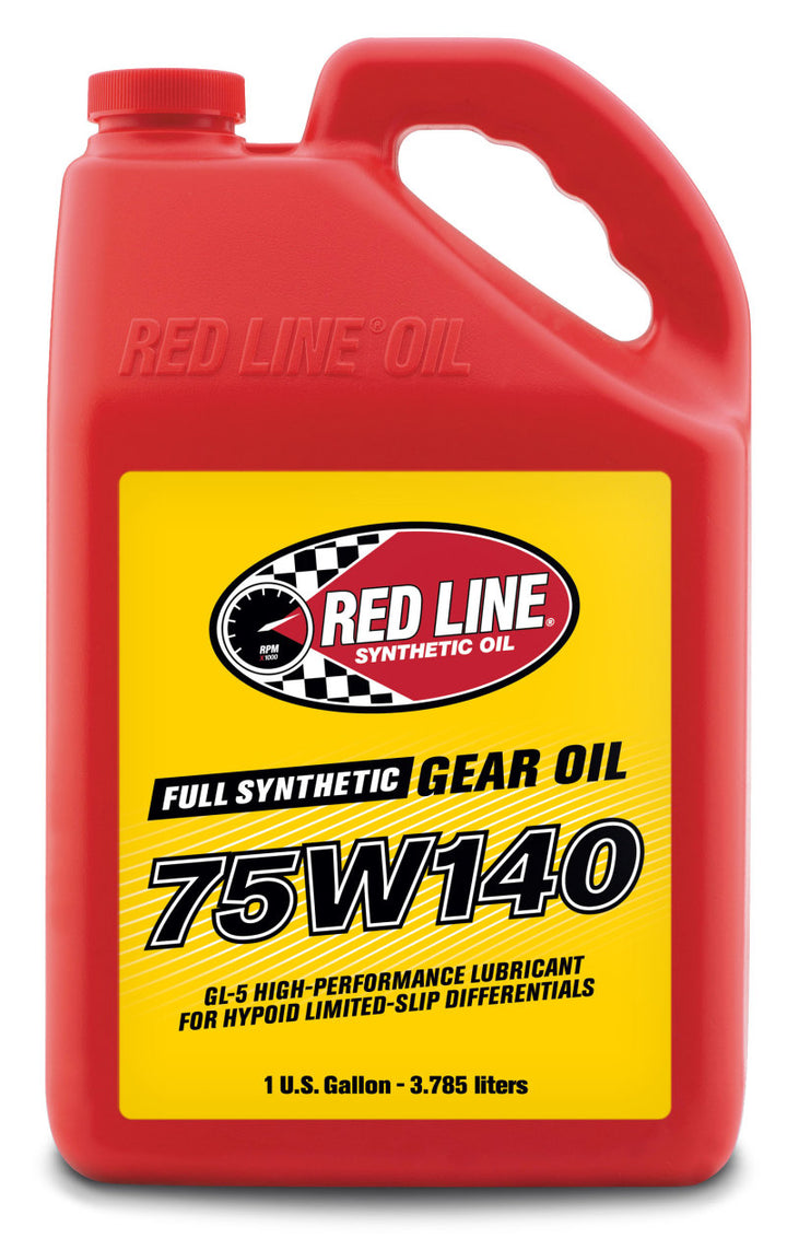 Red Line 75W140 GL-5 Gear Oil - Gallon - Bull Strap