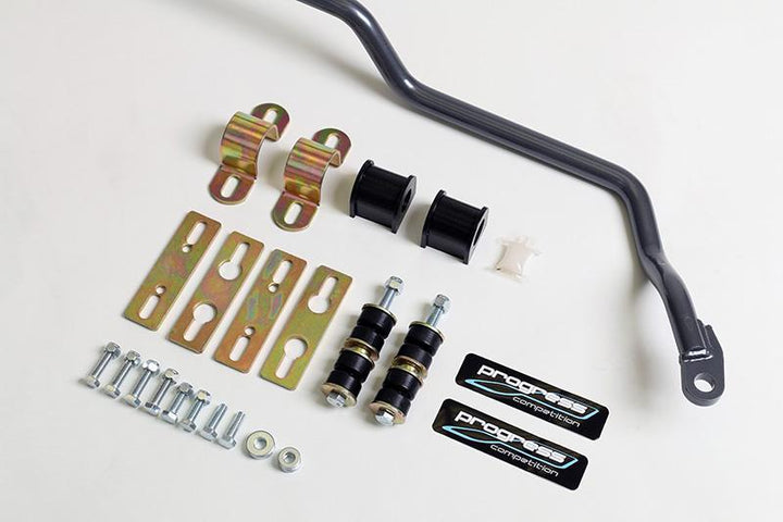 Progress Tech 88-91 Honda Civic/CRX Front Sway Bar (22mm) - Bull Strap