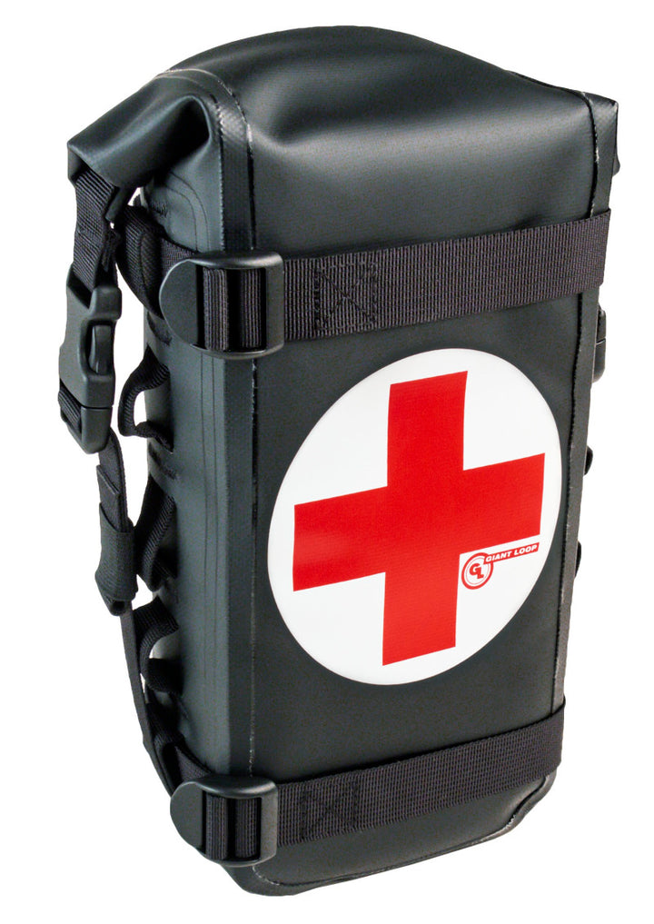 Giant Loop Possibles Pouch Red Cross 3.5L- Black - Bull Strap