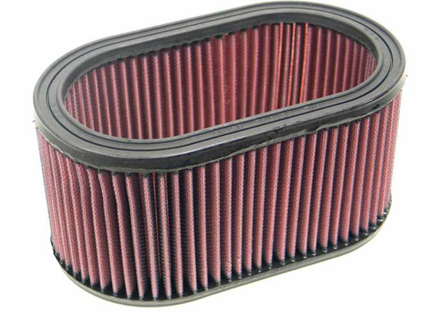 K&N Oval Drop In Air Filter - 8.785in x 5.25in / 4.5in H - Bull Strap
