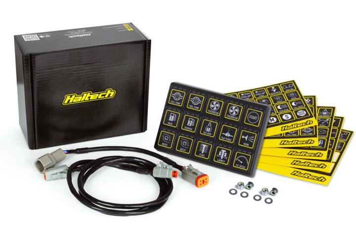 Haltech CAN Keypad 15 Button (3x5) - Bull Strap