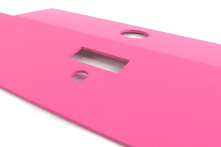 PERRIN 02-07 Subaru WRX/STi Radiator Shroud - Hyper Pink - Bull Strap