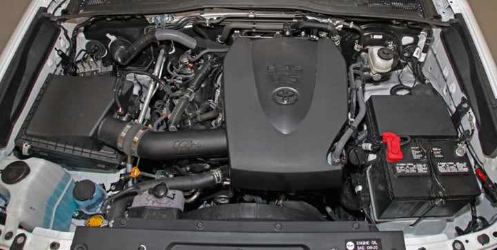 K&N 16-19 Toyota Tacoma V6-3.5L Performance Air Intake System - Bull Strap