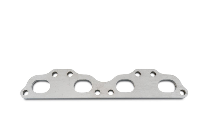 Vibrant Mild Steel Exhaust Manifold Flange for Nissan SR20 motor 1/2in Thick - Bull Strap