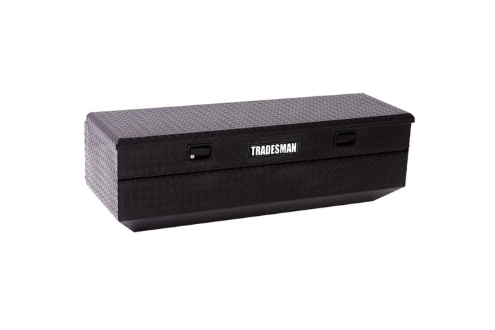Tradesman Aluminum Flush Mount Truck Tool Box (56in.) - Black - Bull Strap