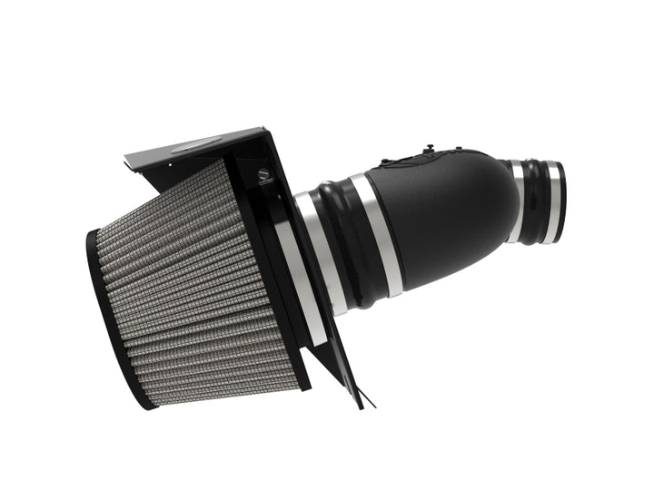 aFe Magnum FORCE Stage-2 Pro DRY S Intake System 11-15 GM Diesel Trucks V8 6.6L (td) LML - Bull Strap