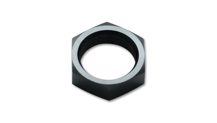 Vibrant -4AN Bulkhead Nut - Aluminum - Bull Strap