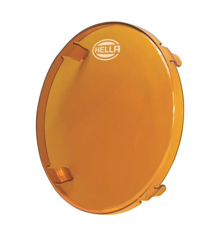 Hella 500 LED Driving Lamp 6in Amber Cover - Bull Strap