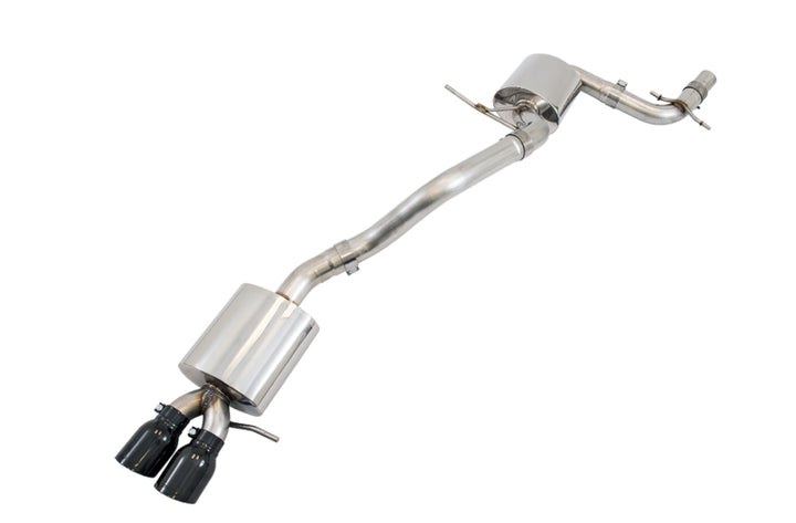 AWE Tuning Mk6 GLI 2.0T - Mk6 Jetta 1.8T Touring Edition Exhaust - Diamond Black Tips - Bull Strap