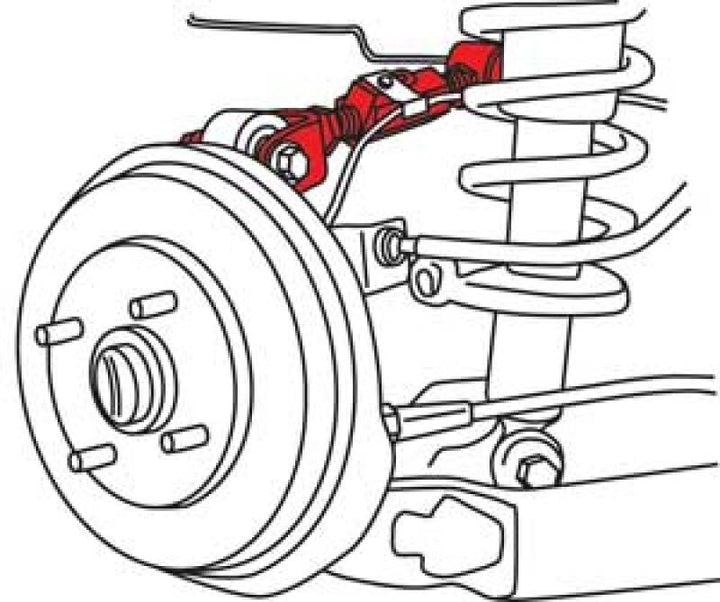 SPC Performance 02-06 Honda CR-V/03-10 Element Rear EZ Arm XR Adjustable Control Arm - Bull Strap