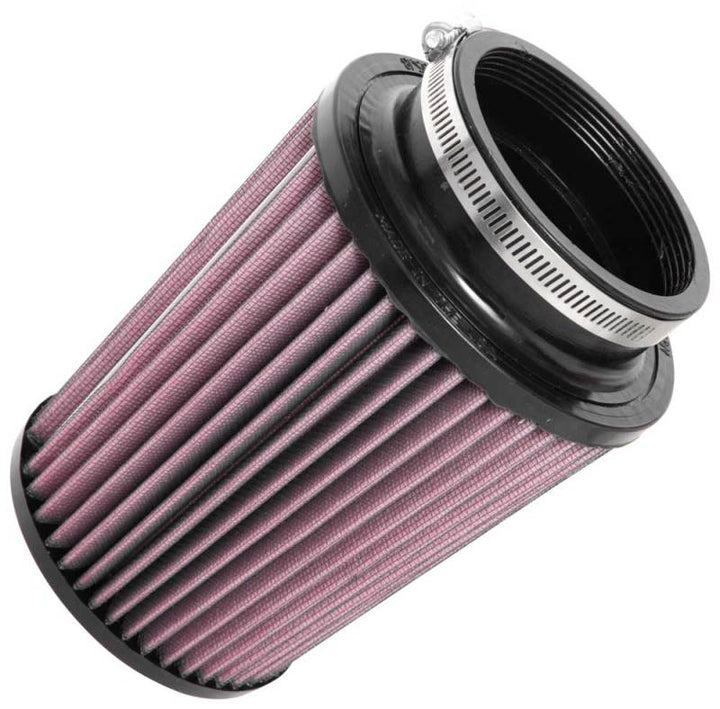 K&N Universal Air Filter 3-1/2in Flange / 5-1/2in Base / 4-1/2in Top / 6-1/2in Height - Bull Strap