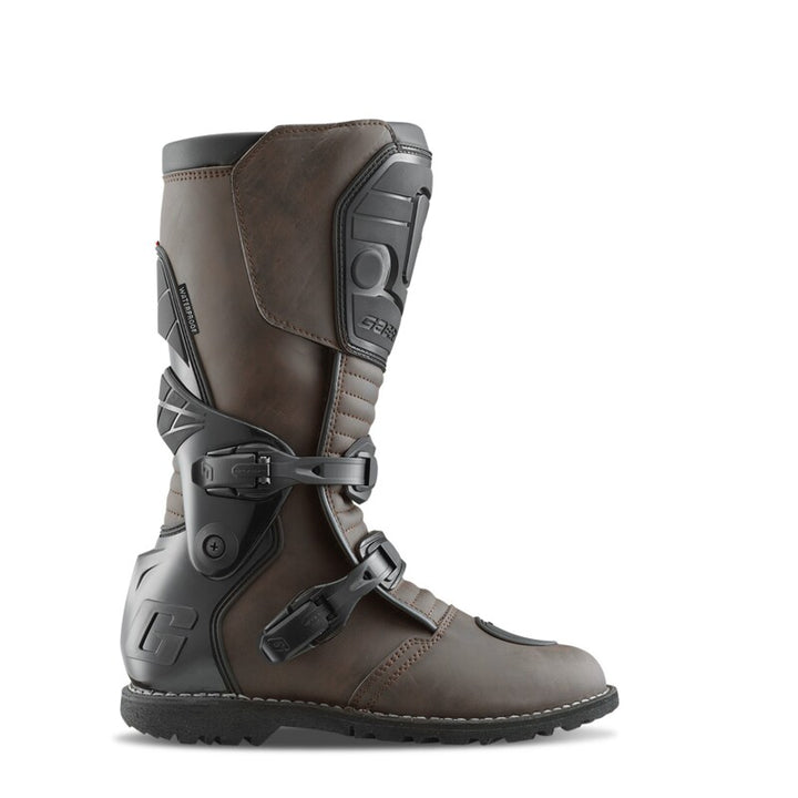 Gaerne G.Dakar Aquatech Boot Brown Size - 10 - Bull Strap