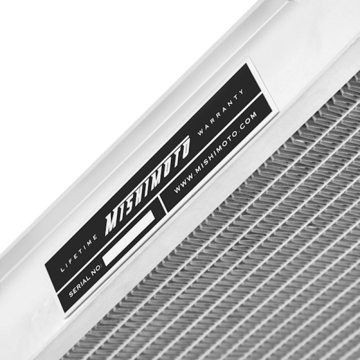 Mishimoto 07-09 Nissan 350Z Manual Aluminum Radiator - Bull Strap