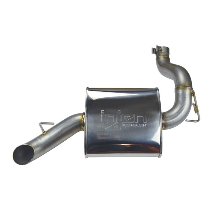 Injen 18-20 Jeep Wrangler JL V6-3.6L & L4-2.0L(t) High Tuck Axle Back Exhaust - Bull Strap