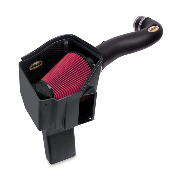 Airaid 2014 GM 1500 Pickup/ 2015 GM Tahoe/Yukon 5.3L MXP Intake System w/ Tube (Dry / Red Media) - Bull Strap