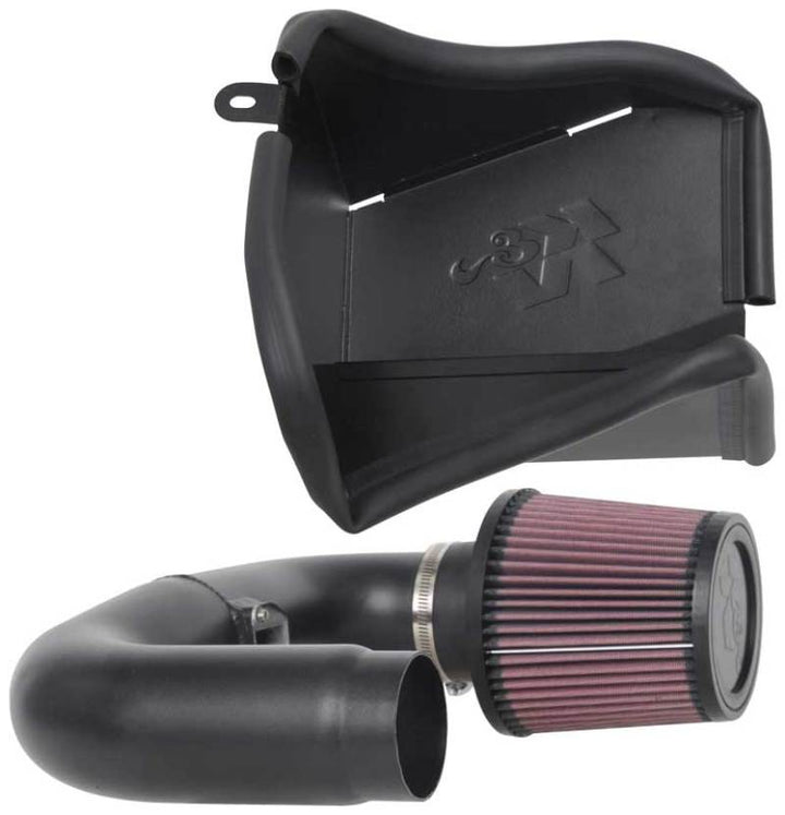 K&N 18-19 Subaru WRX 2.0L Turbo Typhoon Air Intake - Bull Strap
