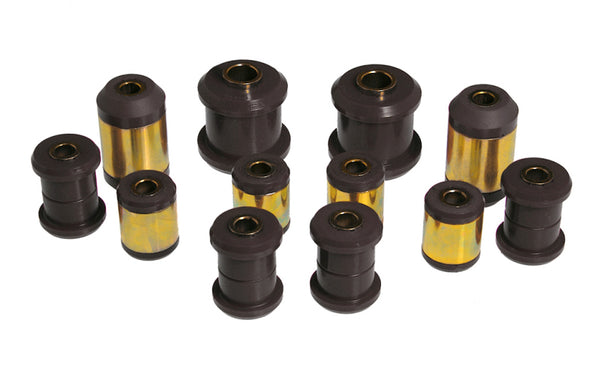Prothane 00-01 Toyota Celica Rear Control Arm Bushings - Black - Bull Strap